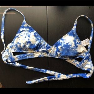 Tilly’s Crossover Tie Dye Bikini Top